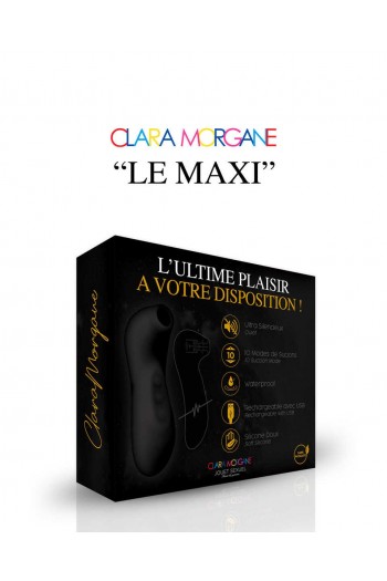 Le Maxi - stimulateur clitoridien noir | Clara Morgane 2