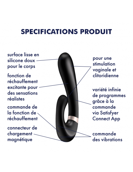 Satisfyer Heat Wave Connect App - Noir | Satisfyer