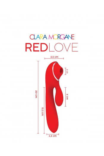 Red love | Stimulateur clitoridien | Clara Morgane 2