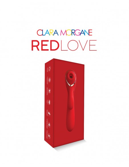 Red love | Stimulateur clitoridien | Clara Morgane