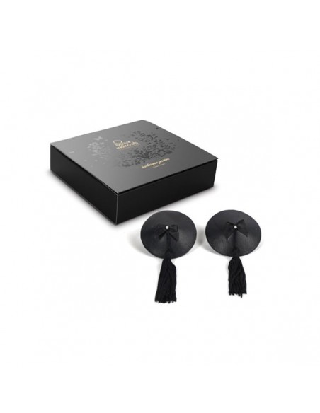 Cache-tétons Burlesque noir | Bijoux Indiscrets
