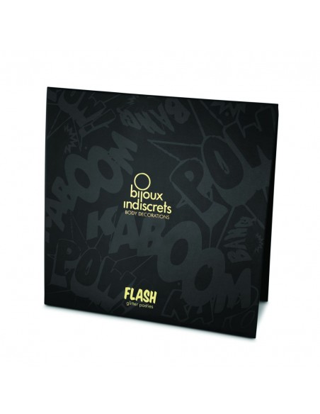 Flash - Cache-tétons Coeur dorés | Bijoux Indiscrets