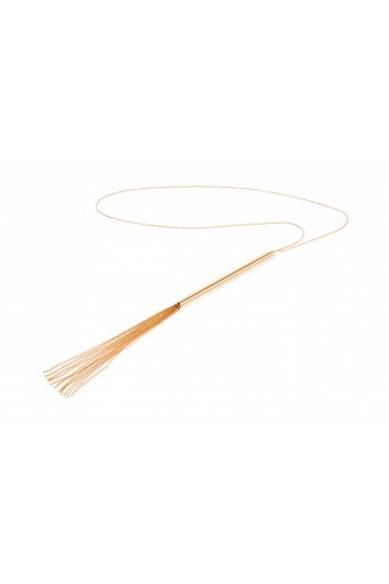 Magnifique - Collier Fouet - Or | Bijoux Indiscrets 2
