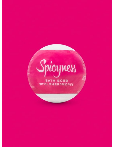 Bombe de bain aux phéromones Spicy 100 g | Obsessive