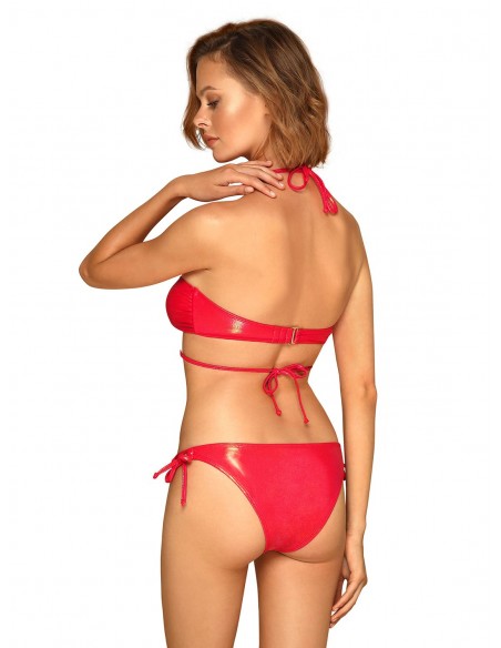 Coralya - Maillot de bain rouge | Obsessive