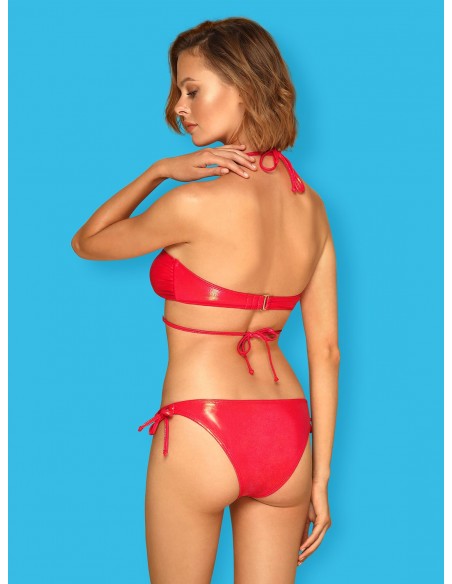 Coralya - Maillot de bain rouge | Obsessive