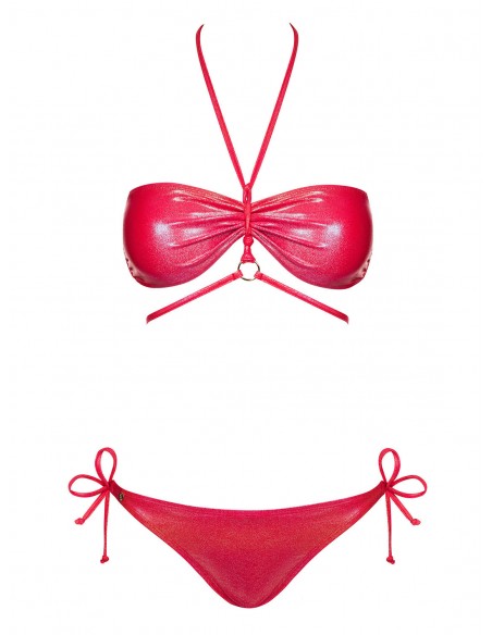 Coralya - Maillot de bain rouge | Obsessive