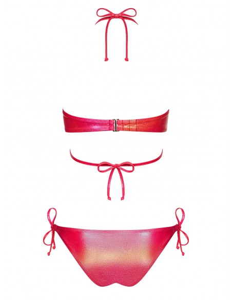 Coralya - Maillot de bain rouge | Obsessive