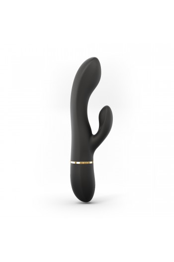 Vibromasseur Dorcel Glam Rabbit 21.8 cm Noir & Or | Dorcel