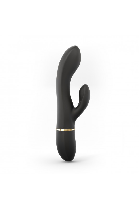 Vibromasseur Dorcel Glam Rabbit 21.8 cm Noir & Or | Dorcel