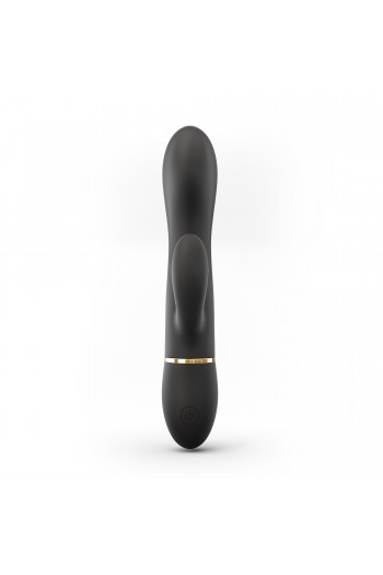 Vibromasseur Dorcel Glam Rabbit 21.8 cm Noir & Or | Dorcel 2