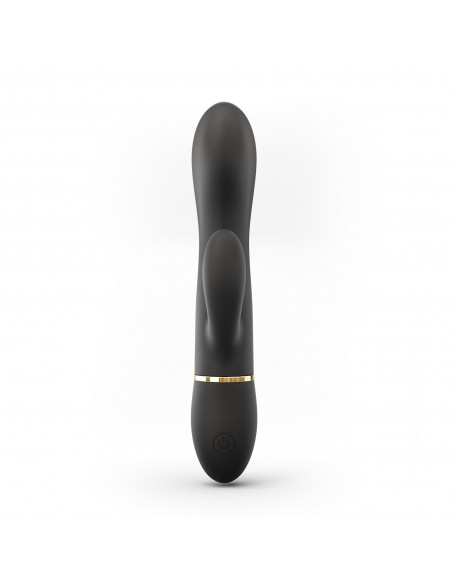 Vibromasseur Dorcel Glam Rabbit 21.8 cm Noir & Or | Dorcel