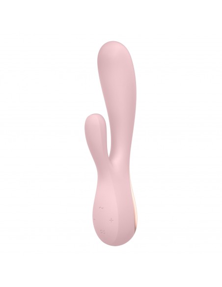 Vibro Rabbit connecté Satisfyer Mono Flex - Rose | Satisfyer