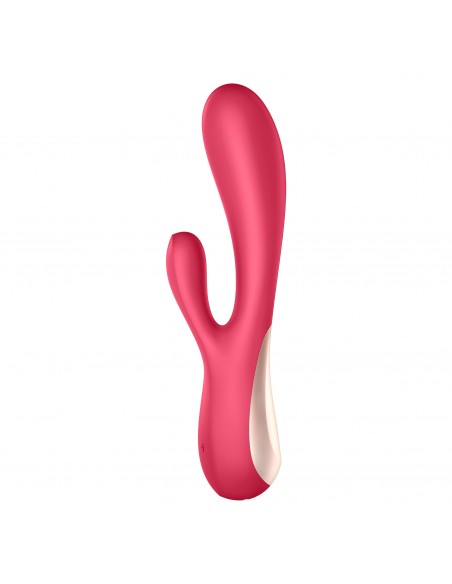 Vibro Rabbit connecté Satisfyer Mono Flex - Rouge | Satisfyer