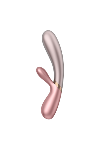Vibromasseur rabbit chauffant - Hot Lover pink | Satisfyer 2
