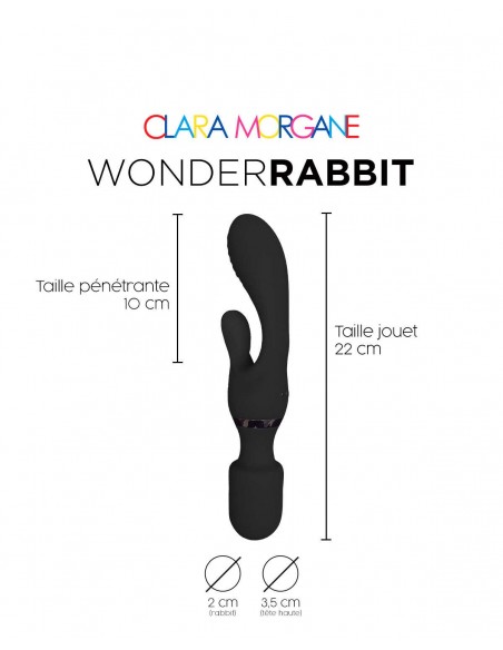 Wonder rabbit noir | Clara Morgane