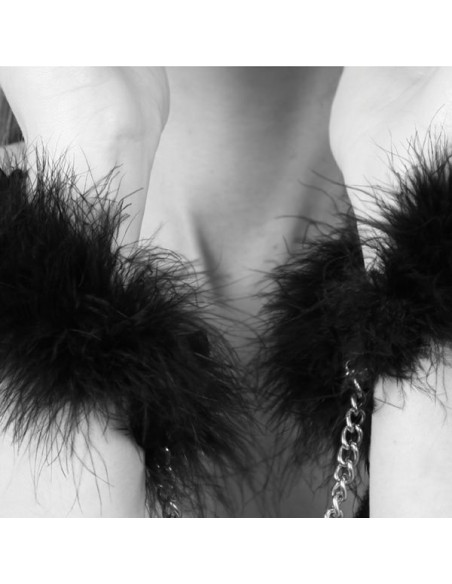 Menottes Za Za Zu Noir | Bijoux Indiscrets