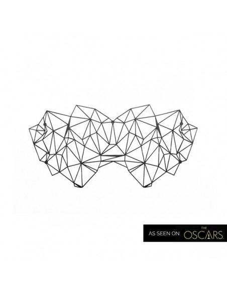 Masque Kristine Noir | Bijoux Indiscrets