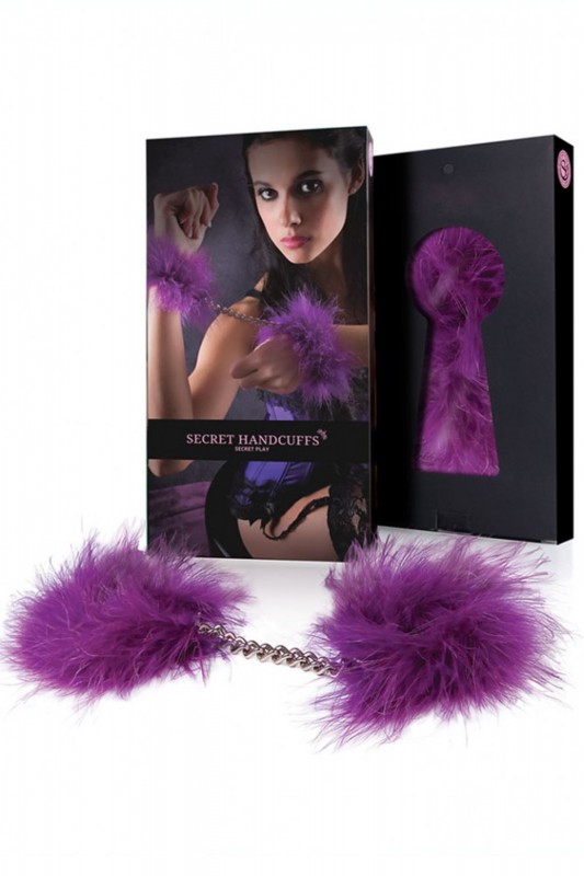 Menottes Marabou 3415v Violet | Secret Play