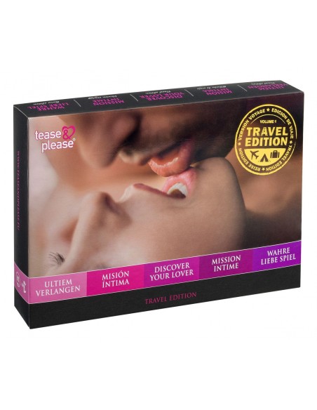 Jeu Mission intime Voyage | Tease & Please