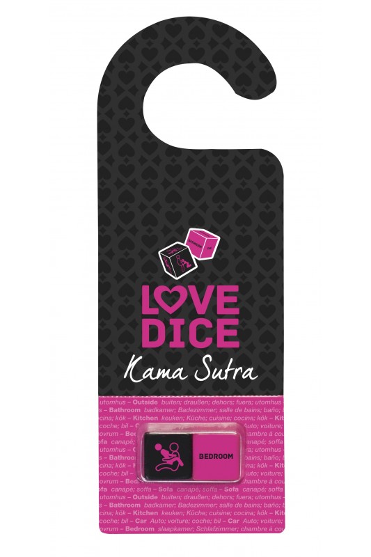 Dés Love Dice Kamasutra Noir & Rose | Tease & Please