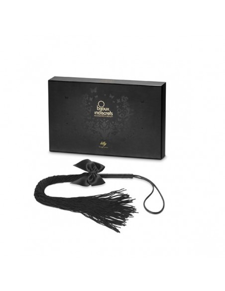 Fouet Lilly Noir | Bijoux Indiscrets