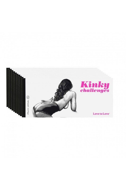 Chequier Kinky challenges par Apollonia Saintclair | Love to Love