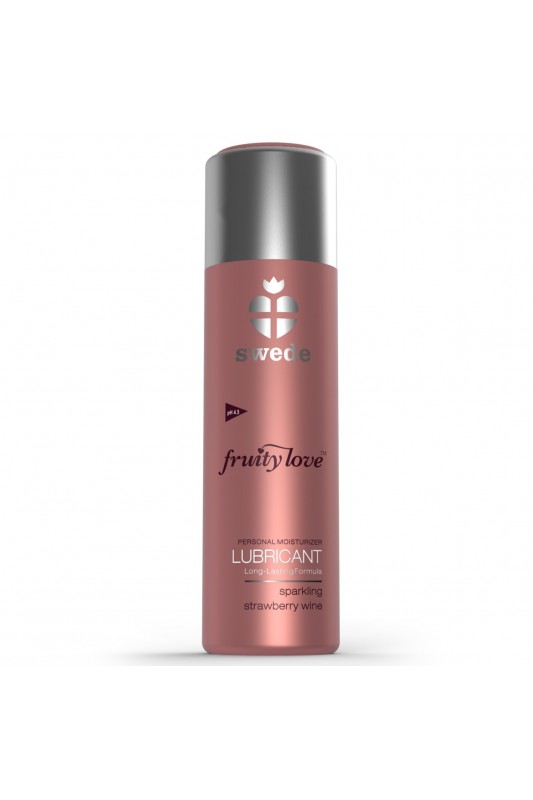 Lubrifiant 50ml vin mousseux de fraise | Swede