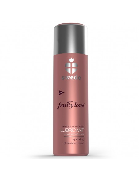 Lubrifiant 50ml vin mousseux de fraise | Swede