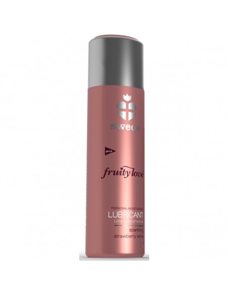 Lubrifiant 50ml vin mousseux de fraise | Swede