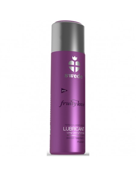 Lubrifiant 100ml framboise rhubarbe | Swede