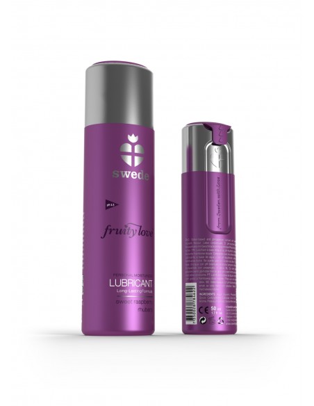 Lubrifiant 100ml framboise rhubarbe | Swede