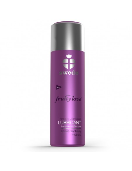 Lubrifiant 100ml framboise rhubarbe | Swede