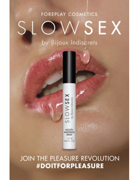 Spray activateur de salive Slow Sex 13ml | Bijoux Indiscrets