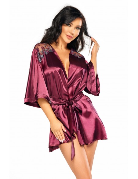 Summer | Peignoir bordeaux | Beauty Night
