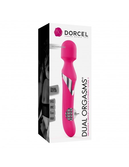 Vibromasseur Dual Orgasms Magenta | Dorcel
