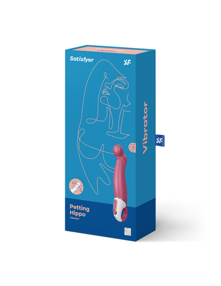 Vibromasseur Satisfyer Vibes Petting Hippo Rose | Satisfyer