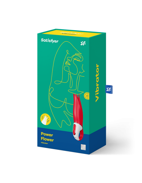 Vibromasseur Satisfyer Vibes Power Flower - Rouge | Satisfyer