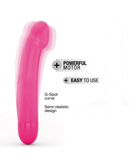 Vibromasseur Rose 22 cm - Real Vibration M 2.0 | Dorcel
