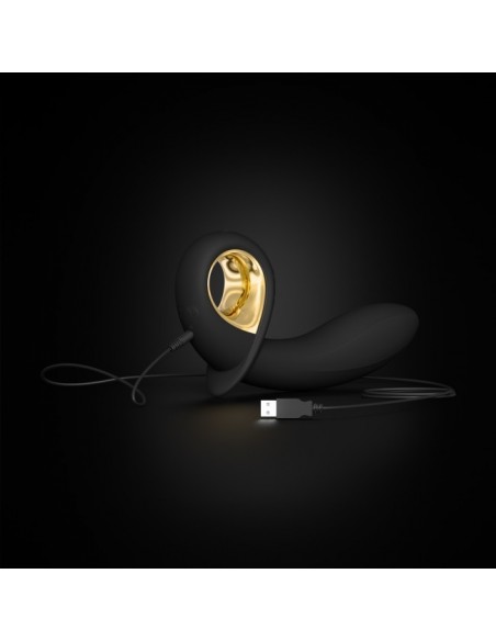 Vibromasseur gonflant Deep Expand - Noir & Or | Dorcel