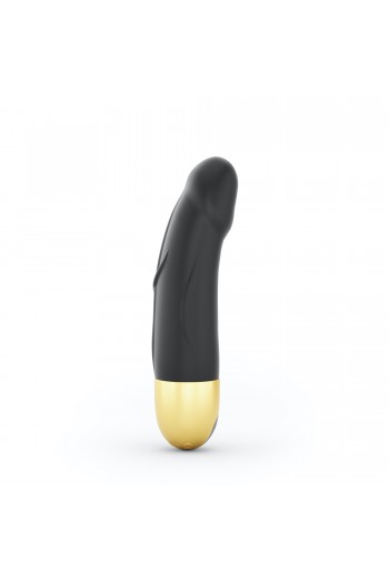 Real Vibration S 2.0 - Noir & Or 16 cm | Dorcel