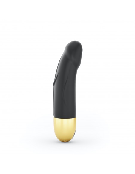 Real Vibration S 2.0 - Noir & Or 16 cm | Dorcel