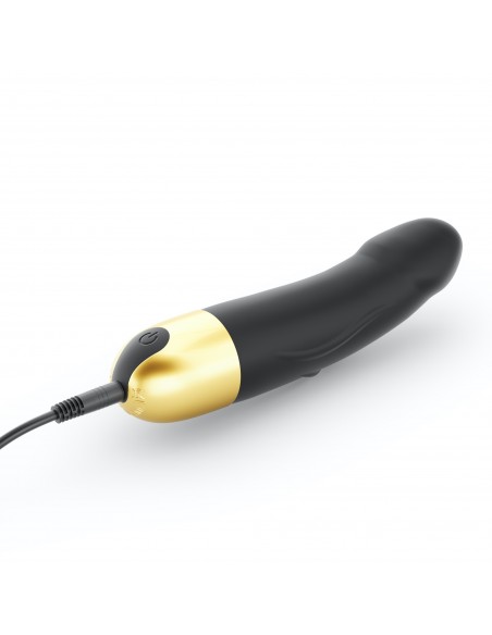 Real Vibration S 2.0 - Noir & Or 16 cm | Dorcel