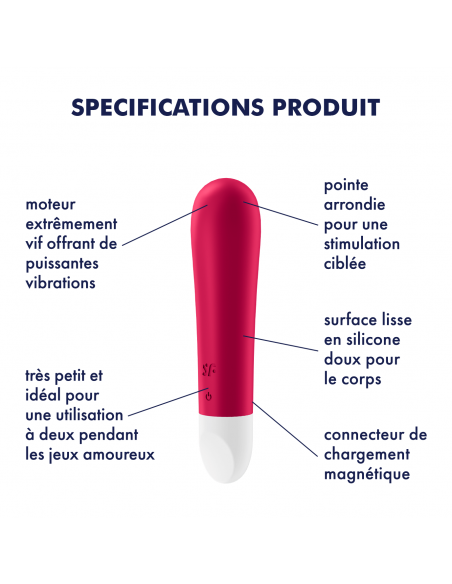 Ultra Power Bullet 1 - Rouge | Satisfyer
