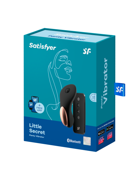 Satisfyer Little Secret Noir - Stimulateur connecté | Satisfyer