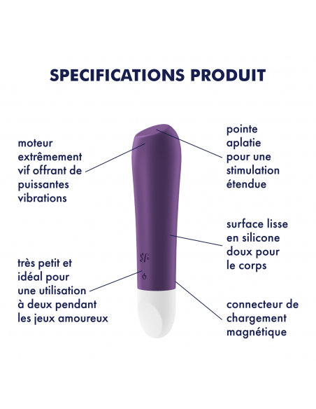 Satisfyer Ultra Power Bullet 2 - Violet | Satisfyer