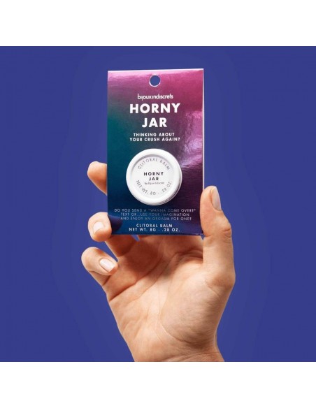 Baume orgasmique Horny Jar 8g | Bijoux Indiscrets