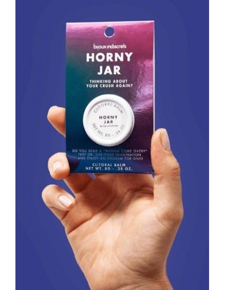 Baume orgasmique Horny Jar 8g | Bijoux Indiscrets