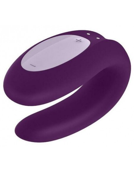 Satisfyer Double Joy pour couple - Violet | Satisfyer