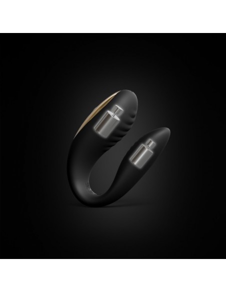 Stimulateur Perfect Lover - Noir & Or | Dorcel